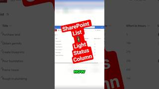 SharePoint List: Status Column Magic with JSON #shorts