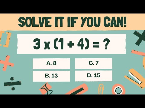 Can you pass this Math Quiz for kids? | Grade 6 | 6.21.2025