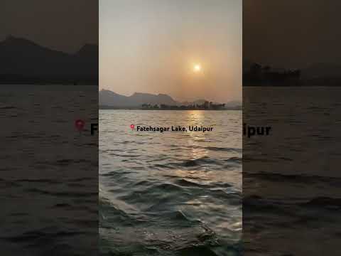 Fatehsagar Lake Udaipur #udaipur #udaipurdairies #udaipurlakecity #fatehsagarlake #udaipurvlog