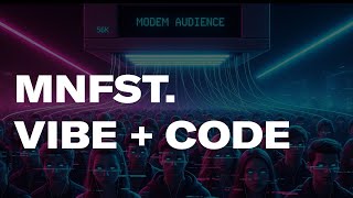 Modem Audience 🤖 Daft Punk | TRON-type Vibe Code Mix  🎼  #mnfst #instrumental #music #vibecoding