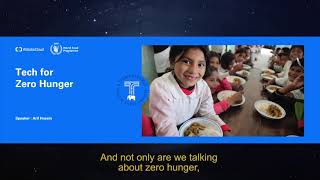 #TechForChange | WFP: Dr. Arif Husain at #MWC19