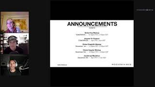 Modern Web [Online] RedwoodJS, Dual-screen Web Apps,  JavaScript Jeopardy, & more!