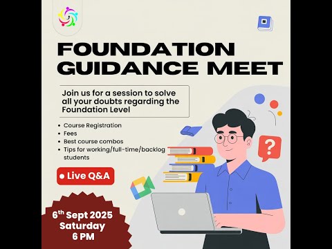 Foundation Guidance Meet | letslearn