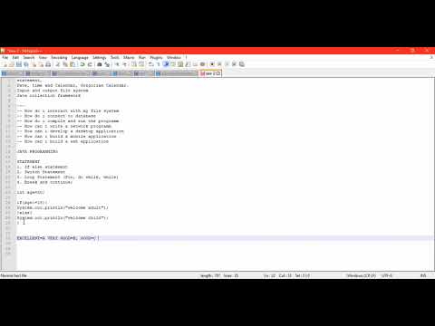 If and switch statement