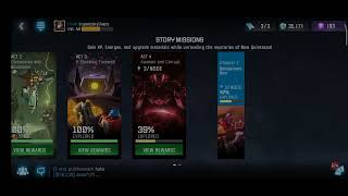 Transformers Forged to Fight. The Progress I have made at the Story Mode Act.