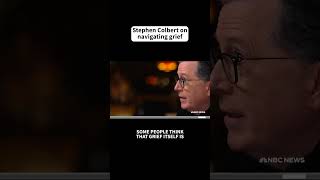 Stephen Colbert on navigating grief