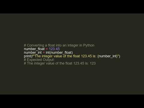Python - int(): Understanding Numeric Data Type Conversion