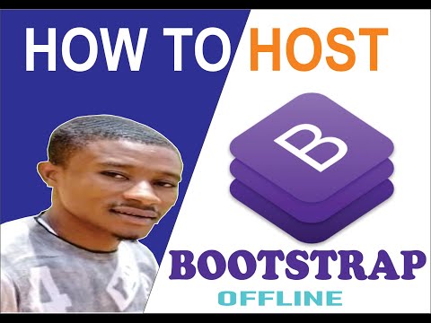 Bootstrap 5 Tutorial - Host Bootstrap 5 in your local computer