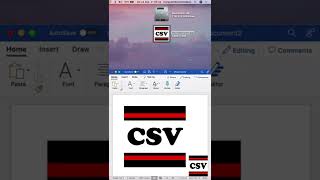 How to INSERT an Image to Microsoft Word #Shorts