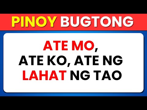 FILIPINO BUGTONG | Kaya Mo Bang Sagutin Lahat? Tagalog Riddles Challenge