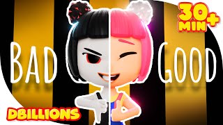 Bad | Mega Compilation | D Billions Kids Songs