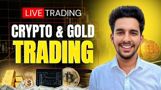 LIVE TRADING BTC GOLD | 18/02/2026 |#crypto  #livetrading #btc #forex #forextrading