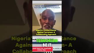Nigeria Takes a United Stand Against Terror