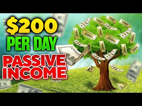 7 Passive Income Ideas 2022 ($200 per day)