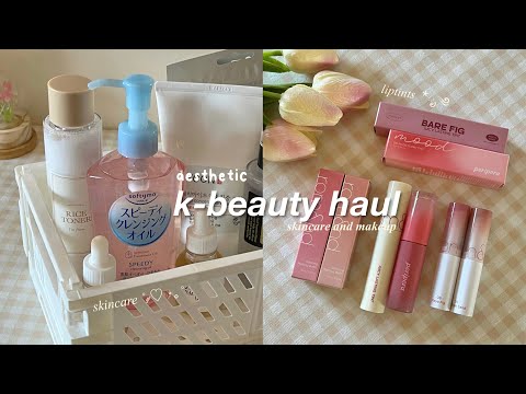 kbeauty haul 🎀| cosrx, romand, peripera, beauty of joseon and more
