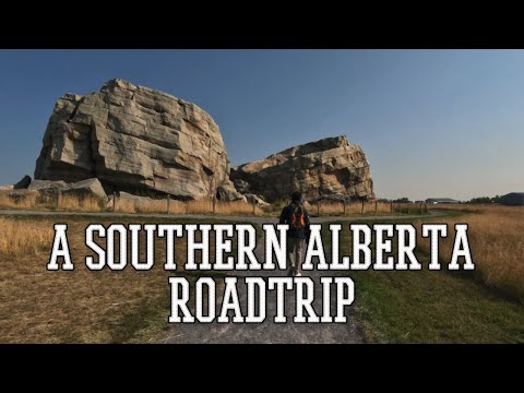 A SOUTHERN ALBERTA ROADTRIP | SILENT TRAVEL VLOG | 4K
