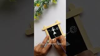Warli Wall Decor/ diy Fridge Magnet #ytshorts #creativeshorts #diyshorts #warlishorts #recyclereuse