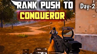 Rank Push To Conqueror || Day -2 || Road To Season 19 Conqueror || Asia Duo ||