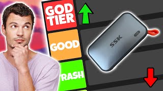 Best Portable SSD Tier List 2026  -  Fast & Reliable Ranked