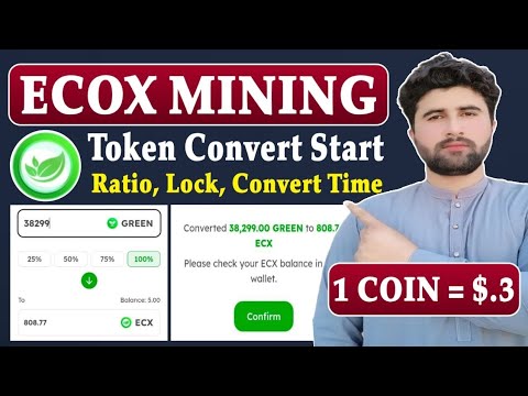 ECOX Mining Token Convert Ratio? | ECX Token Price? | ECOX Token Lock & Unlock | Rizwan Baloch 2.0