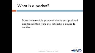 1-1   Network Basics and Protocols