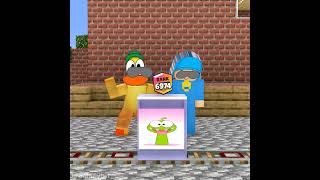 Sprunki Pato and Sprunki Pocoyo guess the character in the box to level up their rank! 😄😁