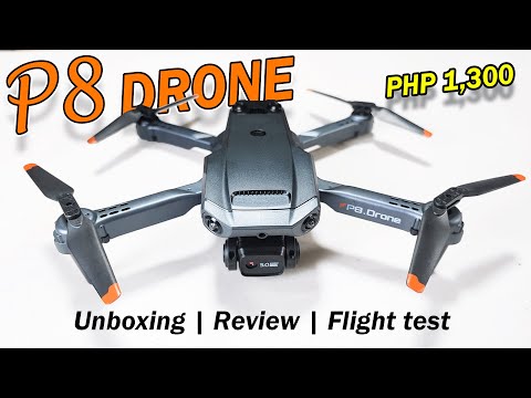 P8 DRONE | UNBOXING | REVIEW | FLIGHT TEST | MURA NA MAY DUAL CAMERA | 360 OBSTACLE AVOIDANCE SENSOR