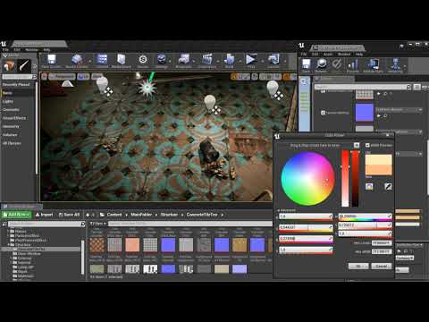 UE4-UE5 Psychiatric Hospital package Modular V01 Update 0.03 Material preview Part2