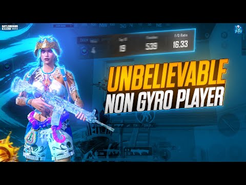 UNBELIEVABLE NON GYRO PLAYER! [*Non Gyro Intense Clutches!] | BGMI
