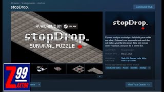 stopDrop.  Steam Indie Game First Impressions Look! - Super Casual and Affordable Isometric Puzzle!