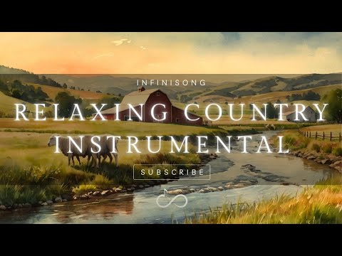 【 RELAXING COUNTRY INSTRUMENTAL 13 】Country Guitar Loop for Calm Days – Soft, Slow, Serene
