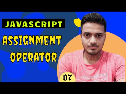 Assignment Operators in JavaScript (Hindi) | Part - 07 | @LearnWithVivek