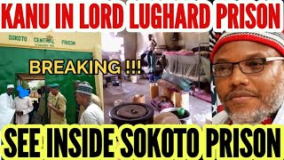 NNAMDI KANU!! TRIAL MOVES TO APPEAL COURT SEE INSIDE THE 1908 LORD LUGARD SOKOTO PRISON HOUSING KANU