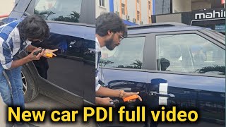 How to do New car PDI full detail video