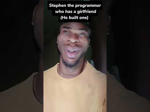 Stephen the programmer is up to something else 😂. #codinglife #computerprogrammer #dev #programming