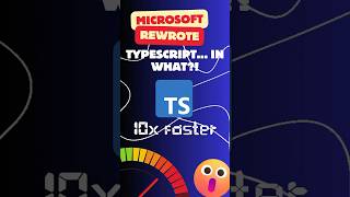 Microsoft just Rewrote Typescript..in what?!