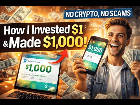 How I Invested $1 and Made $1,000 | A Real Story (No Crypto, No Scams)