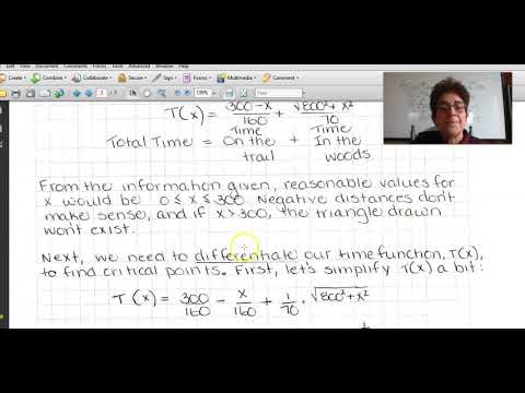 MAT213 Applications of Extrema, Section 14.2