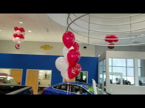 Chevy Middleton Dealership Balloon decorations car dealerships, birthday parties or other balloon