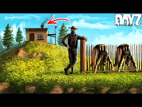 BUILDING OUR TINY HUT BASE! - DAYZ