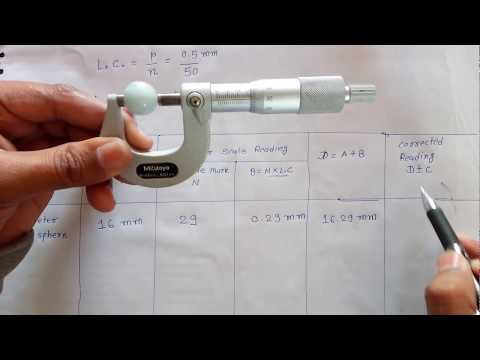 Video 4: How to use Micrometer Screw Gauge?