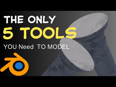 Learn These 5 Blender Tools and Model ANYTHING You Want