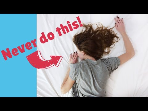 How to Sleep With Neck and Back Pain: Avoid These Sleeping Positions!