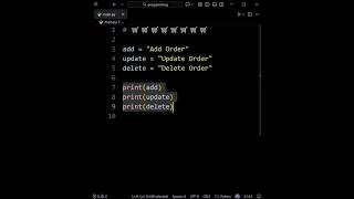 Don't Use Many print() in Python #python #coding #programming