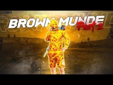 #BGMI PART 2 - BROWN MUNDAY  4 FINGER + FULL GYRO pubg mobil montage #MONTAGE