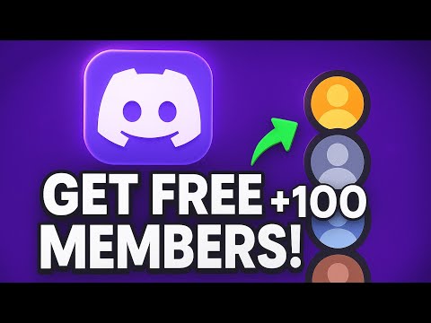 Get FREE Discord members in 2025…