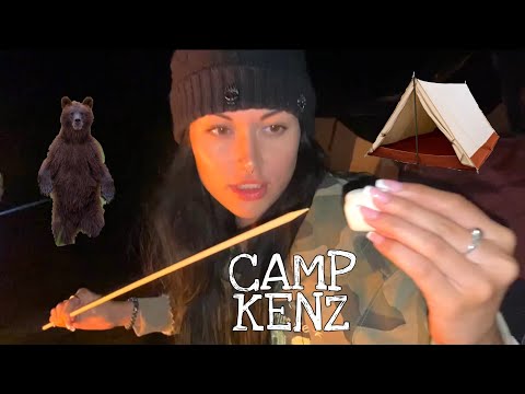 my first time camping 