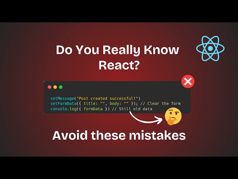 Common React Mistakes Every Developer Should Avoid in 2025
