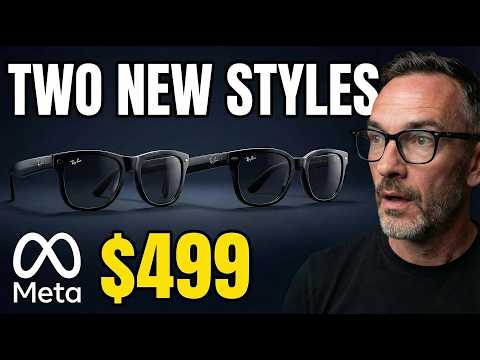 Meta's Two Brand New Smart Glasses Just Dropped — Are They Worth $499?