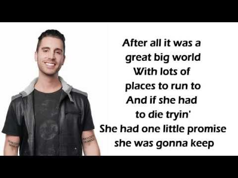 Nick Fradiani - American Girl Lyrics (American Idol Top 7 Recordings)